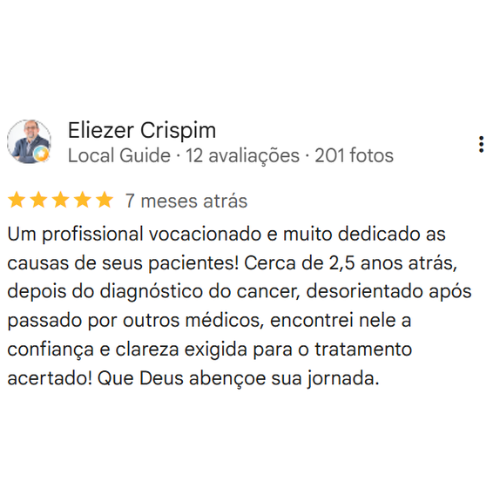 Depoimento Google Dr. Bruno Passos