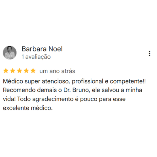 Depoimento Google Dr. Bruno Passos